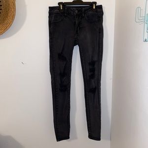 AMERICAN EAGLE RIPPED JEGGING